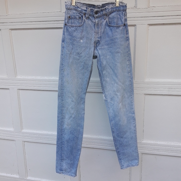 VINTAGE Levis Jeans Red Tag Cotton Frayed Edges - Picture 3 of 16